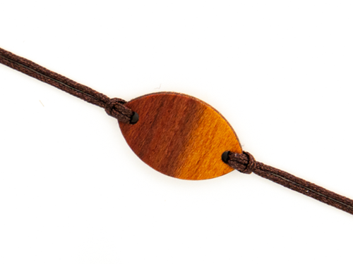 Holzarmband Finja von holzsalon.at aus Zwetschkenholz