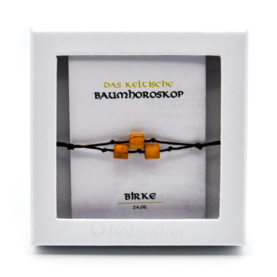 Keltisches Baumhoroskop Birke Armband