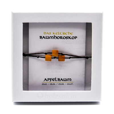 Keltisches Baumhoroskop Apfelbaum Armband