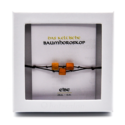 Keltisches Baumhoroskop Schmuck Armband Eibe