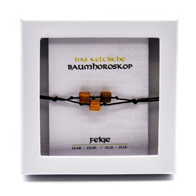 Keltisches Baumhoroskop Schmuck Armband Feige