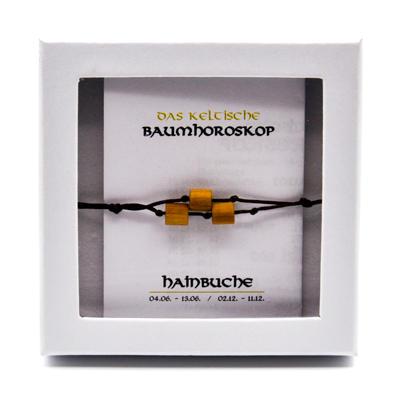 Keltisches Baumhoroskop Schmuck Armband Hainbuche